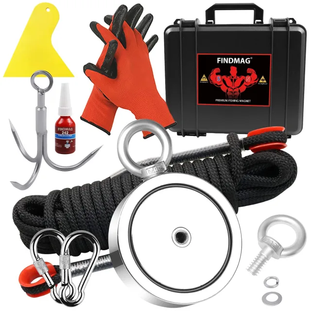 Double Sided Fishing Magnet Kit