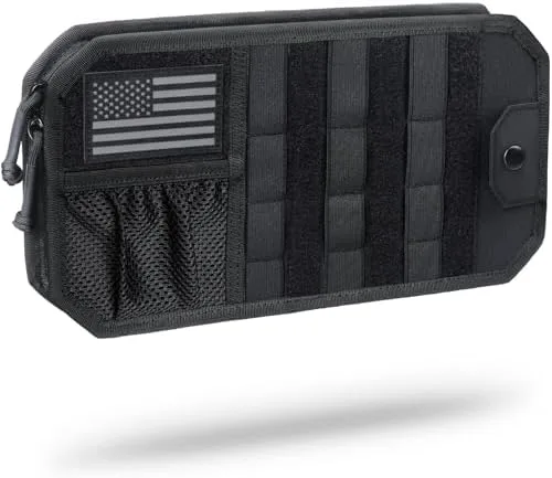 Molle Car Sun Visor Organizer, Fits Most Cars Trucks Pickups RVs