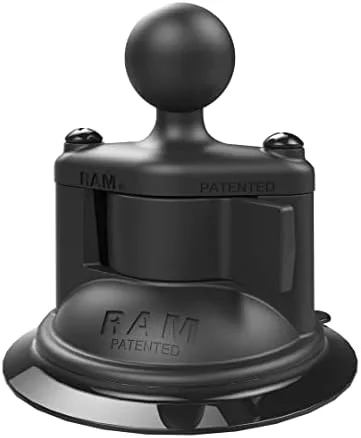 RAM MOUNTS Twist-Lock Suction Cup Base with B Size Ball Mount